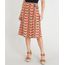 Saia-Midi-Feminina-Estampada-Geometrica-em-Linho-com-Amarracao-Laranja-9252333-Laranja_1