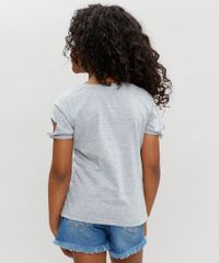 Blusa-Infantil-LOL-Surprise-com-Glitter-Manga-Curta-Decote-Redondo-Cinza-Mescla-9297077-Cinza_Mescla_2