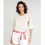 Blusa-Feminina-com-Lurex-Manga-Curta-Decote-Redondo-Bege-9355542-Bege_1