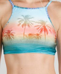 Biquini-Top-Halter-Neck-Sem-Bojo-Estampado-de-Coqueiros-com-Protecao-UV50--Azul-9288924-Azul_4