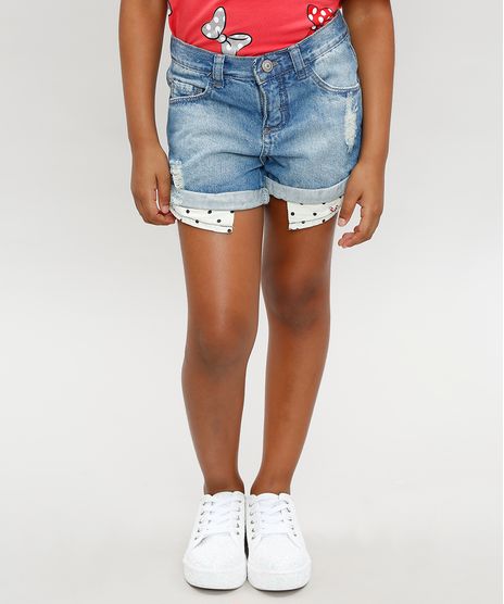 Short-Jeans-Infantil-Minnie-com-Estampa-de-Poa-no-Bolso-Azul-Claro-9359233-Azul_Claro_1