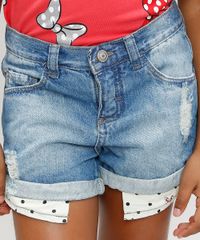 Short-Jeans-Infantil-Minnie-com-Estampa-de-Poa-no-Bolso-Azul-Claro-9359233-Azul_Claro_4