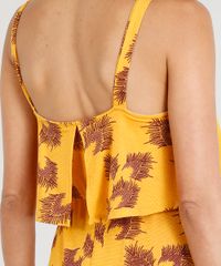 Vestido-Longo-Feminino-Estampado-com-Babados-Mostarda-9355105-Mostarda_4