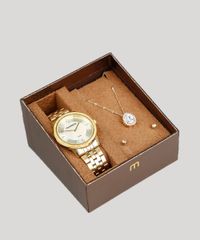 Kit-de-Relogio-Analogico-Mondaine-Feminino---Brinco---Colar---53658LPMVDE2KA-Dourado-9398378-Dourado_1
