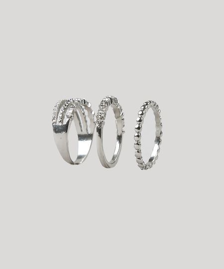 Kit-de-3-Aneis-Femininos-com-Strass-Prateado-9273958-Prateado_1