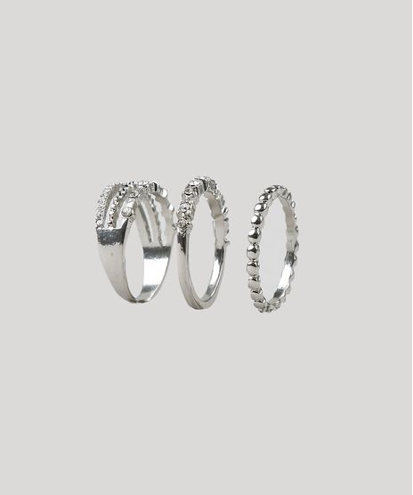 Kit-de-3-Aneis-Femininos-com-Strass-Prateado-9273958-Prateado_1