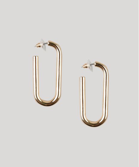 Brinco-Feminino-de-Argola-Achatada-Dourado-9261693-Dourado_1