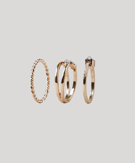 Kit-de-3-Aneis-Femininos-Dourado-9273951-Dourado_1