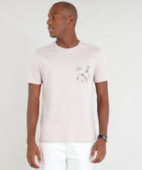 Camiseta-Masculina-Mescla-com-Bolso-Estampado-Manga-Curta-Gola-Careca-Rose-9356241-Rose_1