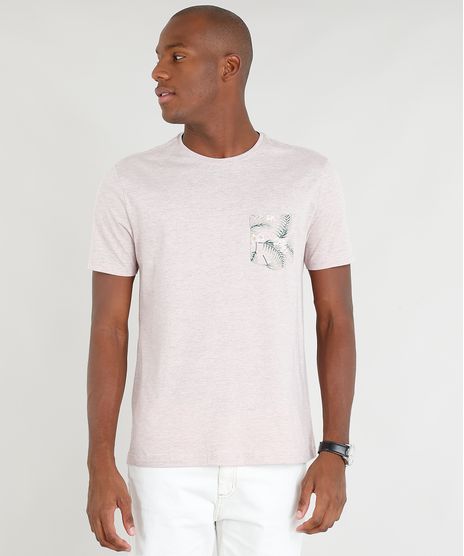 Camiseta-Masculina-Mescla-com-Bolso-Estampado-Manga-Curta-Gola-Careca-Rose-9356241-Rose_1