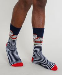 Meia-Masculina-Cano-Alto-Divertida-Estampada-Papai-Noel-Azul-Marinho-9335884-Azul_Marinho_2