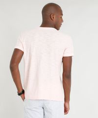 Camiseta-Masculina-com-Bolso-e-Botoes-Manga-Curta-Gola-Careca-Salmao-9356246-Salmao_2