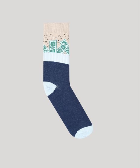 Meia-Masculina-Cano-Alto-Divertida-Estampada-Dinheiro-Azul-Marinho-9335888-Azul_Marinho_1