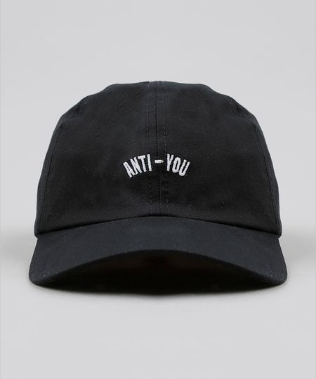 Bone-Masculino-Aba-Curva-com-Bordado--Anti-You--Preto-9394214-Preto_1