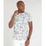 Camiseta-Masculina-Slim-Fit-Estampada-Floral-Manga-Curta-Gola-Careca-Cinza-Mescla-Claro-9341855-Cinza_Mescla_Claro_1