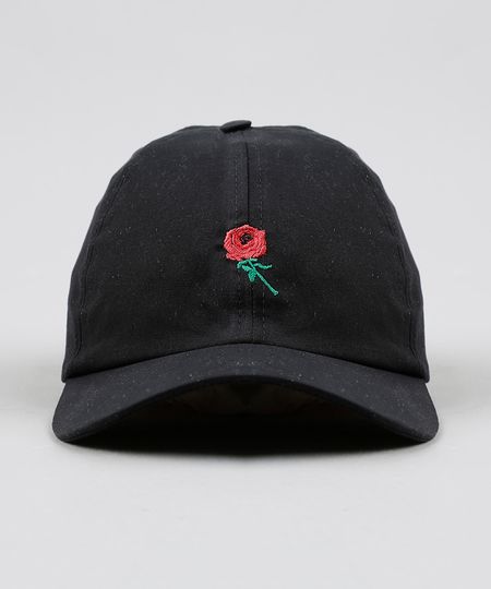 Bone-Masculino-Aba-Curva-com-Bordado-de-Rosa-Preto-9424307-Preto_1 Bone-Masculino-Aba-Curva-com-Bordado-de-Rosa-Preto-9424307-Preto_1