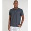 Polo-Masculina-com-Bolso-Decorativo-Manga-Curta-Cinza-Mescla-Escuro-9209743-Cinza_Mescla_Escuro_1