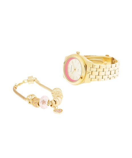 Kit-de-Relogio-Mondaine-Feminino-Analogico---Pulseira-76531LPMKDE2K1---Dourado-8344631-Dourado_1