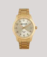 Kit-de-Relogio-Analogico-Seculus-Feminino---Pulseira---28880LPSVDA1KA-Dourado-9399750-Dourado_3