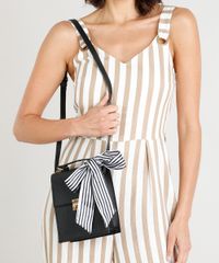 Bolsa-Transversal-Feminina-com-Lenco-Estampado-Listrado-Preta-9250428-Preto_2