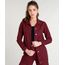 Jaqueta-de-Sarja-Alongada-Feminina-Mindset-com-Bolsos-Vermelho-Escuro-9387827-Vermelho_Escuro_1