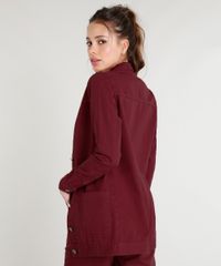 Jaqueta-de-Sarja-Alongada-Feminina-Mindset-com-Bolsos-Vermelho-Escuro-9387827-Vermelho_Escuro_2 Jaqueta-de-Sarja-Alongada-Feminina-Mindset-com-Bolsos-Vermelho-Escuro-9387827-Vermelho_Escuro_2