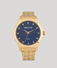 Kit-de-Relogio-Analogico-Seculus-Feminino---Pulseira---23632LPSVDS1K-Dourado-9399556-Dourado_3