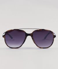 Oculos-de-Sol-Quadrado-Masculino-Oneself-Tartaruga-9430475-Tartaruga_1