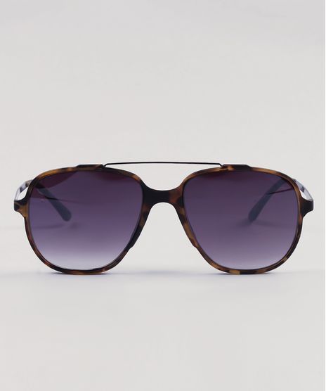 Oculos-de-Sol-Quadrado-Masculino-Oneself-Tartaruga-9430475-Tartaruga_1