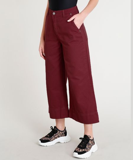 Calca-Pantacourt-em-Sarja-Feminina-Mindset-Vermelho-Escuro-9387825-Vermelho_Escuro_1 Calca-Pantacourt-em-Sarja-Feminina-Mindset-Vermelho-Escuro-9387825-Vermelho_Escuro_1