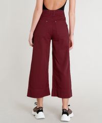 Calca-Pantacourt-em-Sarja-Feminina-Mindset-Vermelho-Escuro-9387825-Vermelho_Escuro_2 Calca-Pantacourt-em-Sarja-Feminina-Mindset-Vermelho-Escuro-9387825-Vermelho_Escuro_2