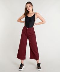 Calca-Pantacourt-em-Sarja-Feminina-Mindset-Vermelho-Escuro-9387825-Vermelho_Escuro_3 Calca-Pantacourt-em-Sarja-Feminina-Mindset-Vermelho-Escuro-9387825-Vermelho_Escuro_3