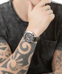 Kit-de-Relogio-Analogico---Oculos-Aviador-Masculino-Mondaine-76493G0MGNH1KA---Preto-8246608-Preto_2