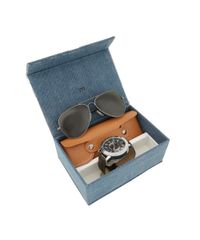 Kit-de-Relogio-Analogico---Oculos-Aviador-Masculino-Mondaine-76493G0MGNH1KA---Preto-8246608-Preto_5