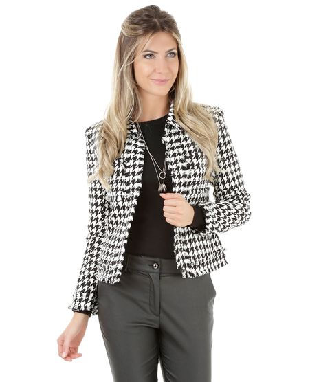 Casaco-Pied-de-Poule-Preto-8191717-Preto_1