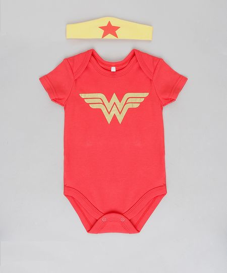 Body-Infantil-Mulher-Maravilha-Manga-Curta-Decote-Redondo---Faixa-de-Cabelo-Vermelho-9188398-Vermelho_1