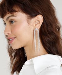 Brinco-Feminino-Mindset-Franja-com-Strass-Prateado-9471385-Prateado_1