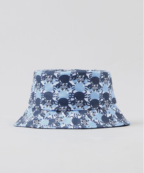 Chapeu-Infantil-Estampado-de-Caranguejos-Azul-9289882-Azul_1