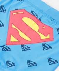 Short-Infantil-Super-Homem-Estampado--Azul-9188428-Azul_4