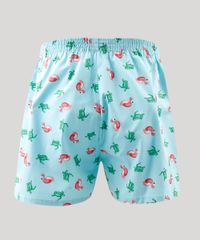 Samba-Cancao-Masculina-Estampada-de-Flamingos-e-Tartarugas-Azul-Claro-9329430-Azul_Claro_2
