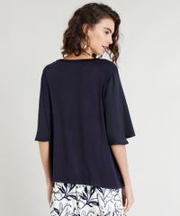 Blusa-Feminina-Acetinada-Ampla-Manga-Curta-Decote-Redondo-Azul-Marinho-9367146-Azul_Marinho_2 Blusa-Feminina-Acetinada-Ampla-Manga-Curta-Decote-Redondo-Azul-Marinho-9367146-Azul_Marinho_2