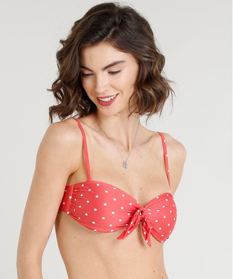 Biquini-Top-Tomara-que-Caia-Com-Bojo-Estampado-de-Poa-com-Protecao-UV50--Vermelho-9288963-Vermelho_1