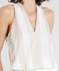 Regata-Feminina-Bluse-com-Listras-Decote-V-Bege-Claro-9439771-Bege_Claro_4