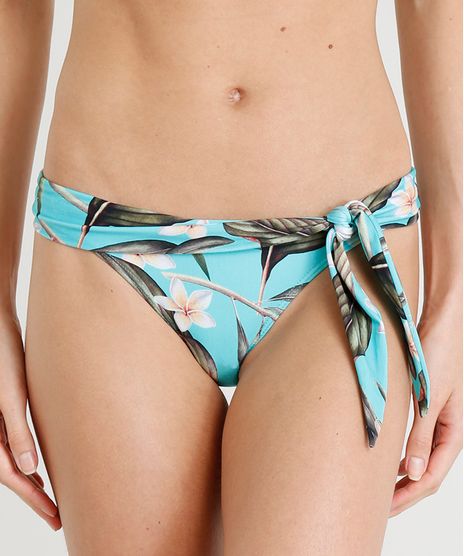 Biquini-Calcinha-Tanga-Estampada-Floral-com-No-Protecao-UV50--Verde-Agua-9288842-Verde_Agua_1