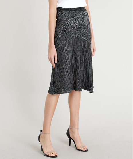 Saia-Feminina-Sereia-com-Lurex-Preta-9374361-Preto_1
