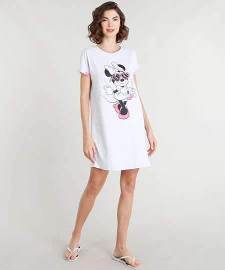 Camisola-Feminina-Minnie-Manga-Curta-Cinza-Mescla-Claro-9296555-Cinza_Mescla_Claro_1 Camisola-Feminina-Minnie-Manga-Curta-Cinza-Mescla-Claro-9296555-Cinza_Mescla_Claro_1
