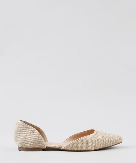 Sapatilha-Bico-Fino-Feminina-Via-Uno-em-Rafia-Bege-Claro-9422470-Bege_Claro_1 Sapatilha-Bico-Fino-Feminina-Via-Uno-em-Rafia-Bege-Claro-9422470-Bege_Claro_1