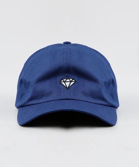 Bone-Masculino-Aba-Curva-com-Bordado-Diamante-Azul-Marinho-9428167-Azul_Marinho_1