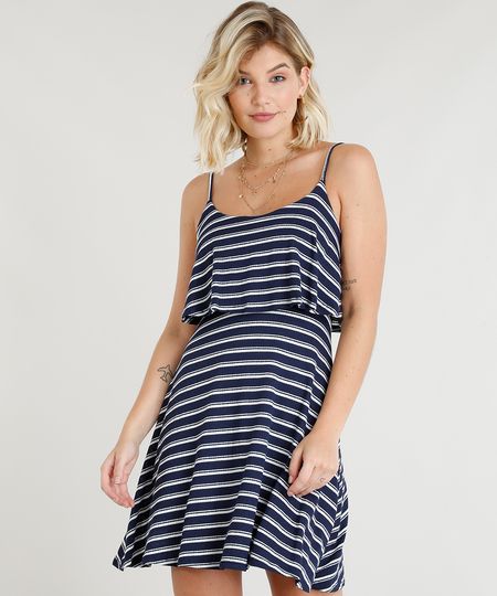 Vestido-Feminino-Curto-Evase-Listrado-com-Sobreposicao-Alcas-Finas-Azul-Marinho-1-9299016-Azul_Marinho_1_1 Vestido-Feminino-Curto-Evase-Listrado-com-Sobreposicao-Alcas-Finas-Azul-Marinho-1-9299016-Azul_Marinho_1_1
