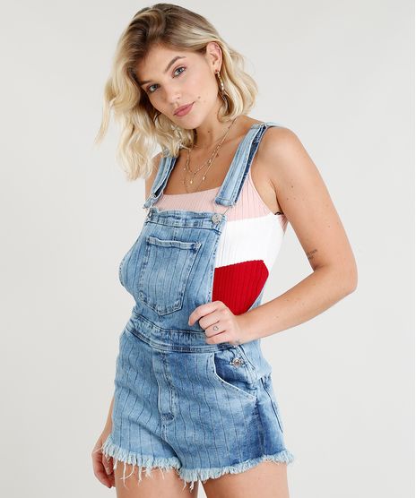 Jardineira-Jeans-Feminina-Canelada-Barra-Desfiada--Azul-Claro-9405605-Azul_Claro_1